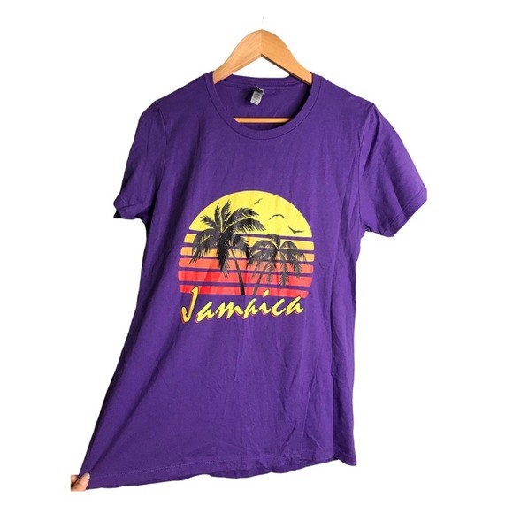 Next Level Apparel | Purple Jamaica T-shirt short sleeve - Picture 2 of 6